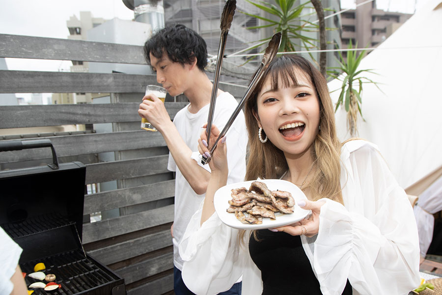BBQをもっと手軽　気軽に
